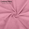thumbnail image 4 of Mochila escolar BTOOP de pana para portátil de 17 pulgadas, color rosa, 4 of 8