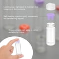 thumbnail image 4 of Uxcell Clear Glass Sample Vials, Liquid Bottles 20pack Purple 10ml, 4 of 7