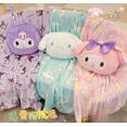 thumbnail image 2 of Manta de Hello Kitty, My Melody, Cinnamoroll, Kuromi, para sofá cama, almohada, manta, funda para dormir, ropa de cama, sábana para niños, 2 of 5