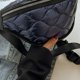 thumbnail image 2 of Bolsa Riñonera casual con cinturón en el pecho, riñonera sólida, monedero para damas y niñas (azul), 2 of 9