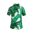 thumbnail image 2 of SSLR Womens Hawaiian Shirts Floral Blouses Short Sleeve Button Down Shirts, 2 of 8