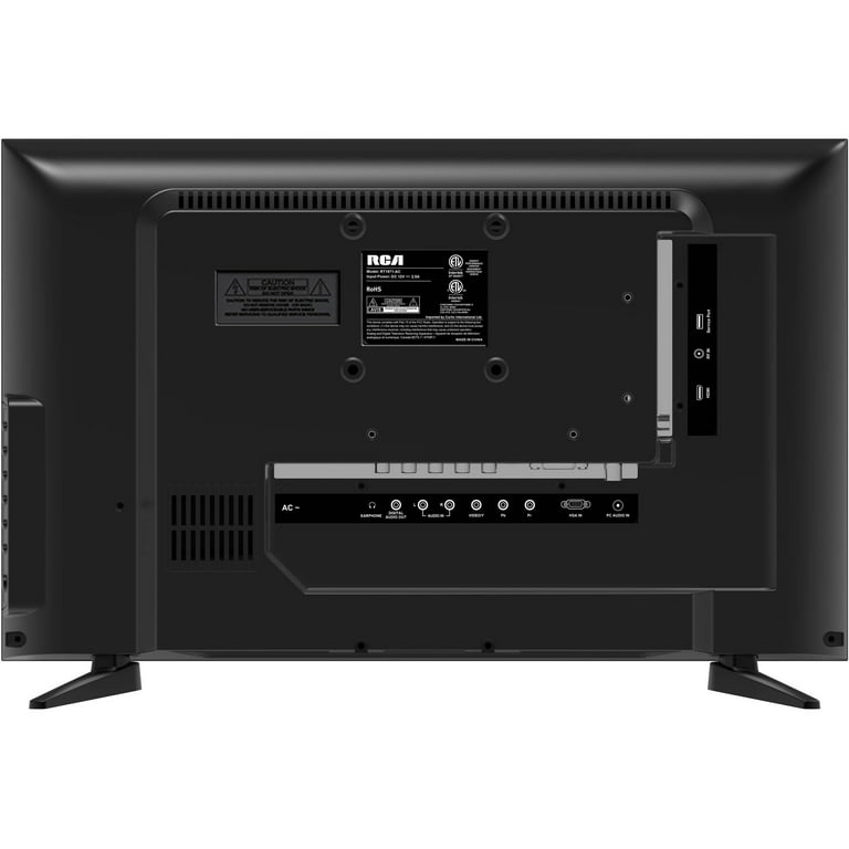 TV de 19 pulgadas, TV LED de pantalla ancha con sintonizadores ATSC  digitales HDMI/VGA/RCA/USB, TV de pantalla plana de 19 pulgadas con  altavoces