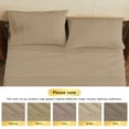 thumbnail image 2 of Kingrest 100% Algodón Juego de Sábanas de 4 Piezas para Cama California King, Bolsillos Extra Profundos para 40cm, Ultra Suave y Transpirable, 2 of 9