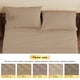 thumbnail image 2 of Kingrest 100% Algodón Juego de Sábanas de 4 Piezas para Cama California King, Bolsillos Extra Profundos para 40cm, Ultra Suave y Transpirable, 2 of 9