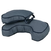Leachco Natural Boost Basic Denim │ Adjustable Nursing Pillow