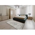 thumbnail image 5 of Ahgly Company Machine Washable Indoor Rectangle Traditional Grey Gray Area Rugs, 6' x 9', 5 of 7