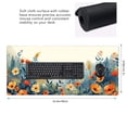 thumbnail image 2 of Hirioo Floral Mountain Landscape for Mouse Pad ,Anti-Slip Base, Durable Stitched Edges, Perfect for Gaming, Office, and Home Use,16x35.5in, 2 of 9