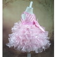 thumbnail image 1 of Vestido de princesa con flores para niña, vestido de bebé con lazo y cuentas, vestido de novia para niña de las flores, minifalda, 1 of 6