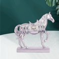 thumbnail image 6 of Creative Standing Horse Sculpture Resin Crafts, Simulation Animal Statue, Desktop Figurine Ornament ,, 6 of 8