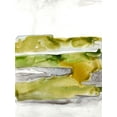 thumbnail image 2 of Bramma, Lila 12x14 White Modern Wood Framed Museum Art Print Titled - Organic Seascape Green II, 2 of 4