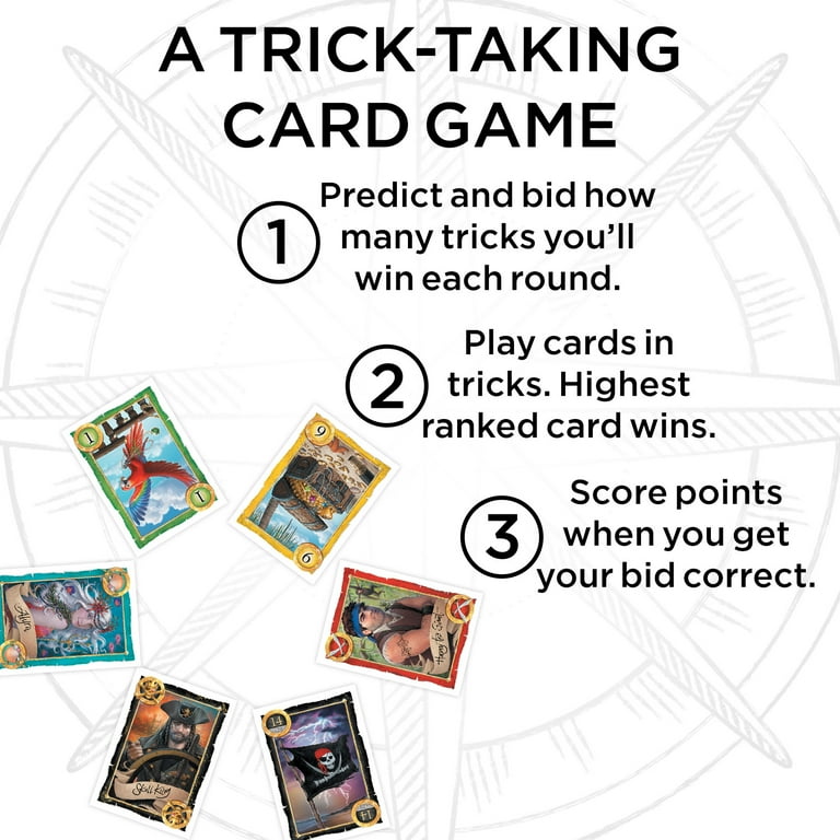 Skull King | Trick Taking Pirate Card Game | from the Creators of Cover Your Assets, Grandpa Becks Games