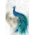 thumbnail image 2 of Prior, J.P.  13x18 White Modern Wood Framed Museum Art Print Titled - Jewel Plumes II, 2 of 4