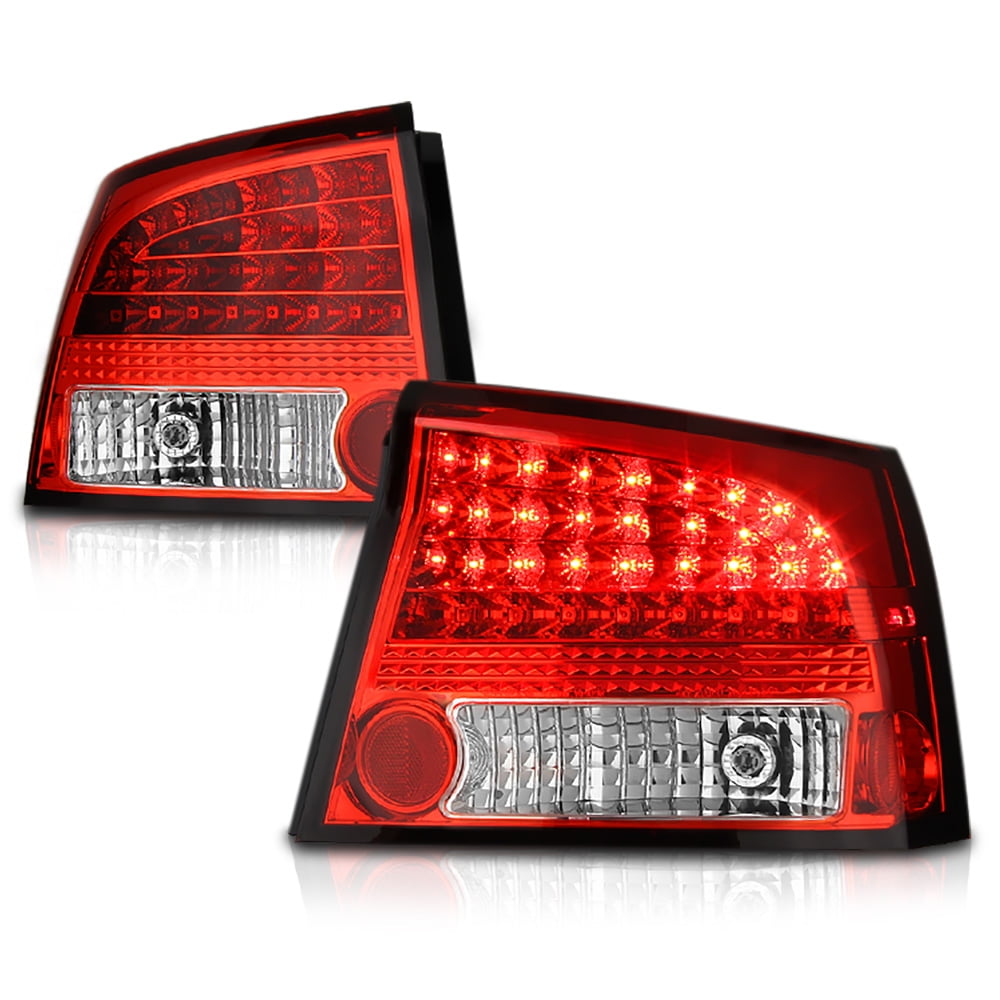 VIPMotoZ 20092010 Dodge Charger LED Tail Lights, Driver & Passenger Side