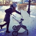 thumbnail image 3 of Hot Mom 360 Degree Baby Carriage High Landscape Pram Stroller, White, 3 of 9