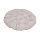 thumbnail image 4 of Cojín acolchado para asiento colgante, cojín para silla de huevo, almohada de suelo, grueso y elegante, para silla de jardín al aire libre Gris claro, 4 of 8
