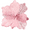 Pink, variant on Glitter Hollow Christmas Flower Maple For Leaf Shape Charm Christmas Decorations