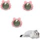 thumbnail image 1 of Bola giratoria de hierba gatera, burbujas de hierba gatera, bolas de hierba gatera, juguetes interactivos para gatos felices, juguete para la dentición de gatos para eliminar bolas de pelo, juguetes c, 1 of 7