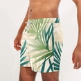 thumbnail image 5 of guisaled Mens Big And Tall Swim Trunks Swimming Trunks for Men Big and Tall Beach Shorts Quick Dry Elastic Waist Board Shorts Fashion Hawaii Printed Swimwear, 5 of 6