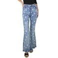 thumbnail image 3 of Jeans Évasés Taille Haute pour Femmes avec Poches, 3 of 5