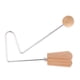 thumbnail image 2 of Vibraslap Percusión Juguete Infantil de Madera Instrumento Manual Musical con Sonido Modificable Adecuado para Animación Escolar Desarrollo Creativo, 2 of 7