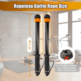 thumbnail image 4 of Portable Ropeless Battle Ropes, Adjustable Weights Cordless Battle Ropes for Home Gym with 2 Pack, Weighted Exercise Equipment for Low-Impact Workout, Strength & HIIT, for Men & Women (Pink), 4 of 7