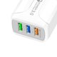 thumbnail image 5 of Cargador de viaje Kuymtek carga rápida 5V 2.4A 3 puertos USB Smart QC 3.0 Blanco UE, 5 of 6