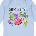 thumbnail image 4 of Inktastic Dads' Little Jellybean Cute Easter Candy Boys or Girls Long Sleeve Baby Bodysuit, 4 of 5