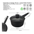 thumbnail image 2 of Olla Cacerola Cocina HUDSON 18cm Aluminio Antiadherente, 2 of 6