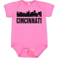 thumbnail image 3 of Inktastic Cincinnati Skyline Grunge Boys or Girls Baby Bodysuit, 3 of 5