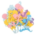 thumbnail image 1 of Miangastore Decorative Items Confetti Assorted Color 300Pcs 1.4x1.4in, 1 of 8