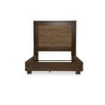 thumbnail image 4 of Michael Amini Carrollton Queen Panel Bed in Rustic Ranch Brown, 4 of 10