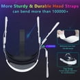 thumbnail image 5 of Saqico Correa Para La Cabeza Con Batería Para Oculus Quest 2 Paquete De Batería De 10000 Mah Extiende El Tiempo De Reproducción De 8 Horas Carga Rápida Vr Power Correa Elite Ajustable Accesorios De Re, 5 of 5