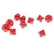 thumbnail image 5 of Juego de dados de 10 caras Zulema D10 1,6 cm rojo, 5 of 6