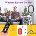 thumbnail image 6 of EMART 10" Ring Light with 55" Extendable Tripod Stands and Phone Holder for Selfie Camera Photography, Make-up, Video, Vlogging, Live Streaming, 6 of 6