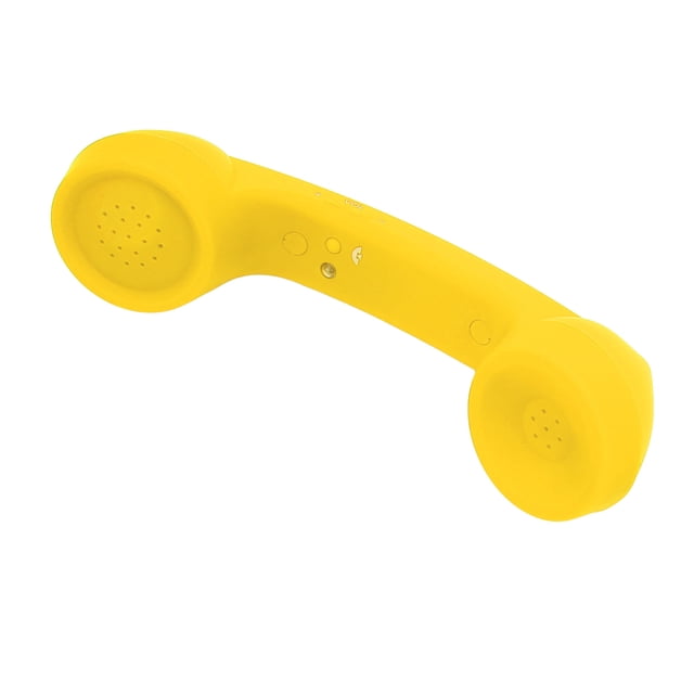 Telephone Handset, Retro Wireless Mobile Phone Receiver with HD Speaker and Microphone for Cell Phone Computer Support