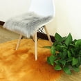 thumbnail image 3 of Boreal Craft Car Leg Support Velvet Cushion Sofa & Chair Pad Wool Like Fabric Dining & Computer Chair Mat Washable Seat Cover, 3 of 3