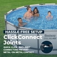 thumbnail image 5 of Bestway: Steel Pro MAX 14' x 42" Above Ground Pool Set - 3440 Gallon, Outdoor Family Pool, Corrosion & Puncture Resistant, Includes Filter, Pump, Ladder & Cover, 5 of 11