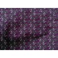 thumbnail image 4 of oneOone Tissu Popeline de Coton Feuilles & Floral Imprimé au Mètre 42 Pouces de Large, 4 of 4