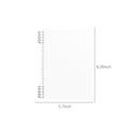 thumbnail image 2 of RKSTN Note Book A5 Loose-Leaf Notebook (Pack of 2) Transparent Kitchen Gadgets, 2 of 6