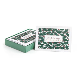 Performance Arts – Juego De Tarjetas Navideñas En Caja De Papá Noel
