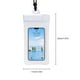 thumbnail image 3 of Sonducket Estuche para teléfono Impermeable Deportes acuáticos Natación Bajo el agua Teléfono celular Protector de bolsa seca con cordón Estuche de Deportes acuáticos Blanco Sonducket OD024598-01, 3 of 6