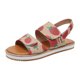 thumbnail image 2 of Sandalias boca de pescado Sandalias planas para mujer Sandalias de playa Wmkox8yii  nm3987, 2 of 5