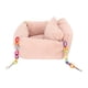 thumbnail image 1 of Hamaca con cadena para hámster, bonita y suave hamaca cálida de invierno con almohada pequeña para animales pequeños, color rosa loto M, 1 of 5