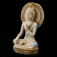 thumbnail image 4 of Estatua de Buda de arenisca Fengshui, adorno decorativo para el hogar o el hotel, regalo, 4 of 14