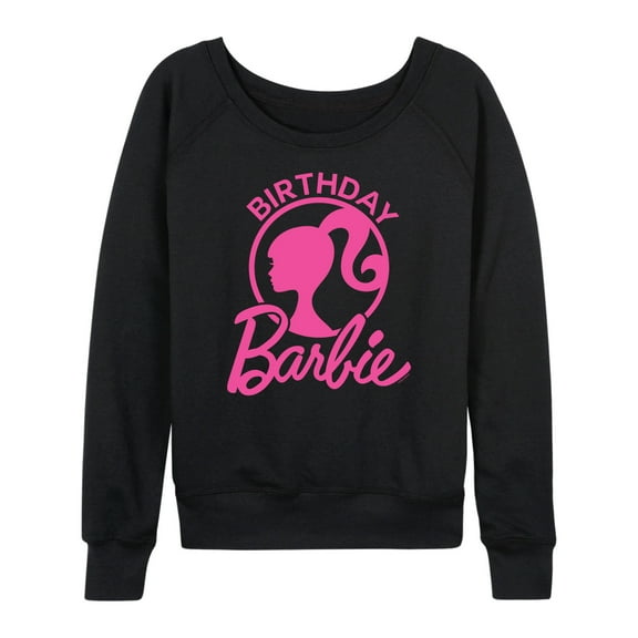 Barbie - Birthday - Women's Lightweight French Terry Long Sleeve Shirt