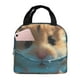 thumbnail image 1 of Easygdp Cute Swimming Guinea Pig Bolsa Térmica Premium - Tela Oxford Impermeable, Gran Capacidad, Bolsillo Frontal, Unisex para Trabajo, Escuela, Actividades al Aire Libre y Picnics, 1 of 8