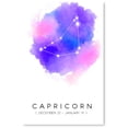 thumbnail image 1 of Awkward Styles Astrology Theme Zodiac Sign Capricorn Poster Zodiac Wall Art Charming Gifts for Astrology Lover Zodiac Map Decor Capricorn Wall Print, 1 of 3