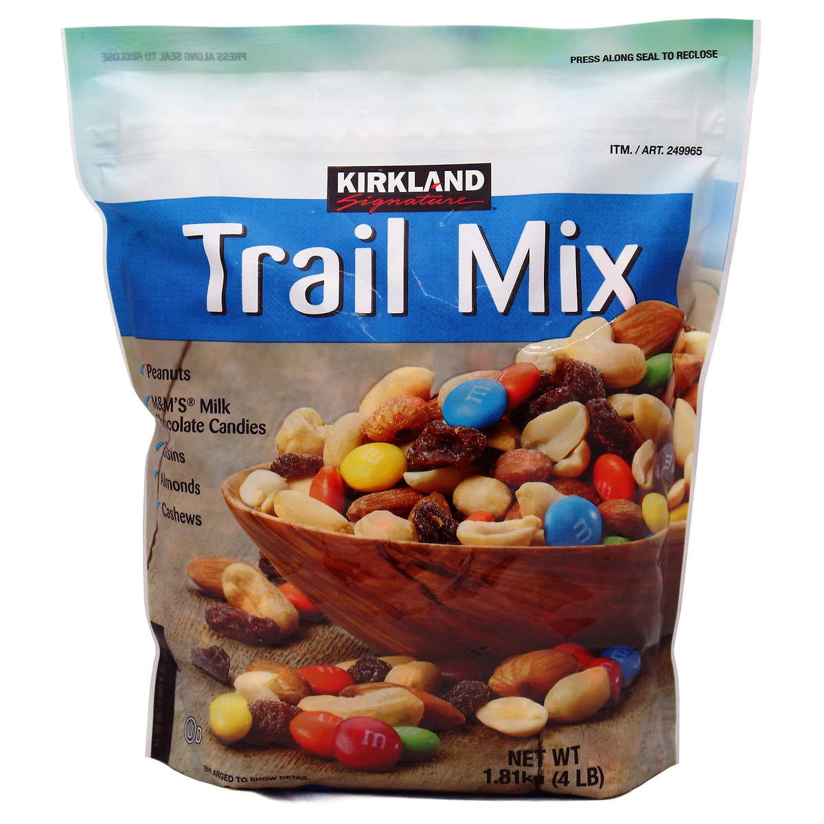 Kirkland Signature Trail Mix, 4 lb - Walmart.com