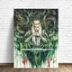 thumbnail image 5 of Pintura de diamante 5D con diseño de príncipe elfo y señor de fantasía, anillo con paisaje forestal con árbol y flores, punto de cruz, mosaico, decoración del hogar, 5 of 5