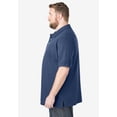 thumbnail image 3 of KingSize Men's Big & Tall Shrink-Less Classic Cotton Polo Shirt, 3 of 6